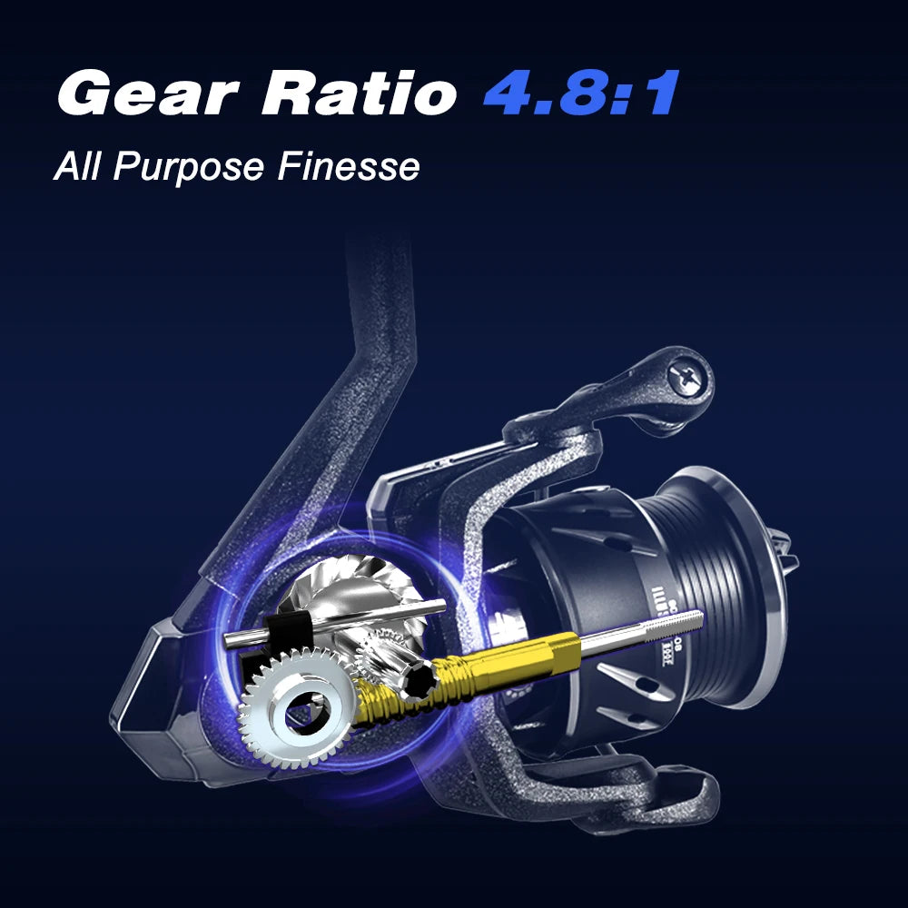 MIFINE ILLUSION 800 Spinning Reel – 4.8:1 | 4kg Drag