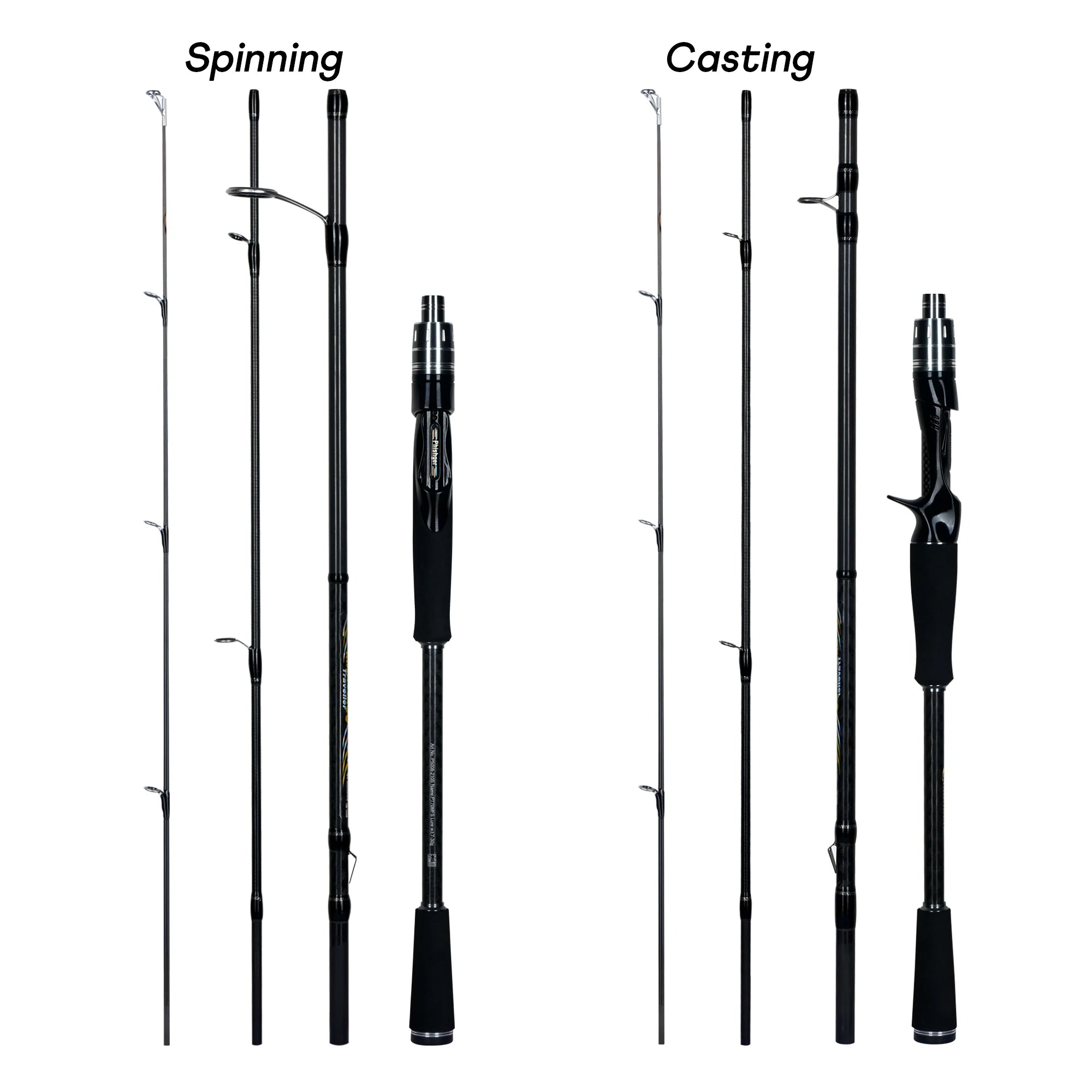 PHISHGER MAXIMUS Traveller Carbon Fishing Rod 1.65–3.0m