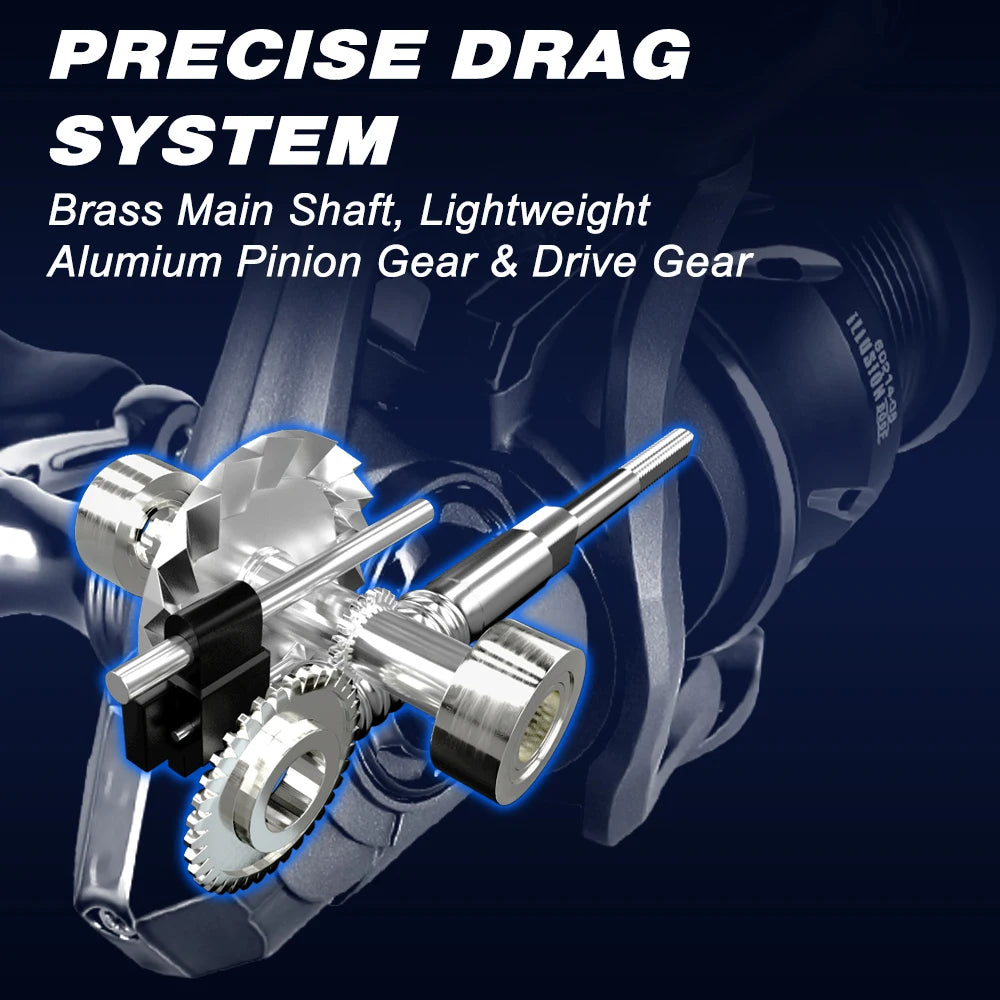 MIFINE ILLUSION 800 Spinning Reel – 4.8:1 | 4kg Drag