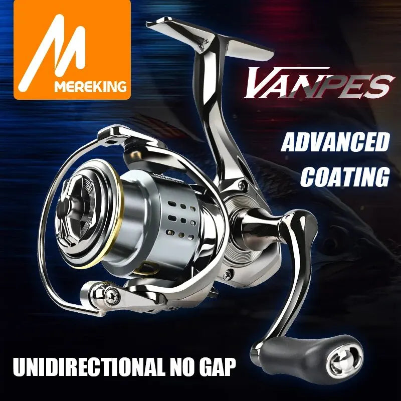 MEREDITH VANPES 5.0:1 Spinning Reel – 8kg Drag